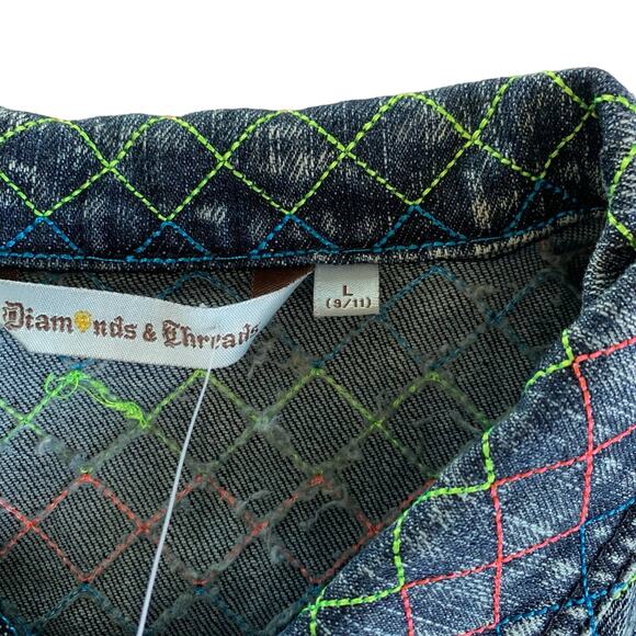 Via Penny Lane Reworked Apparel | Thomas Rhett Custom Upcycled Denim Vest - Picture 7 of 10